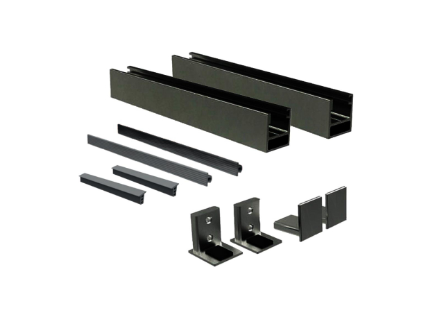 Fenstertür Aluminium Rahmen ohne Glass